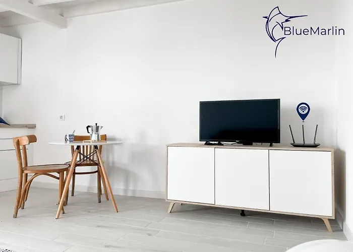 شقة B-rent Bluemarlin Boutique Sea View *