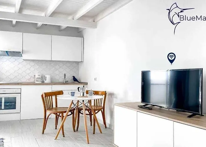 شقة B-rent Bluemarlin Boutique Sea View *