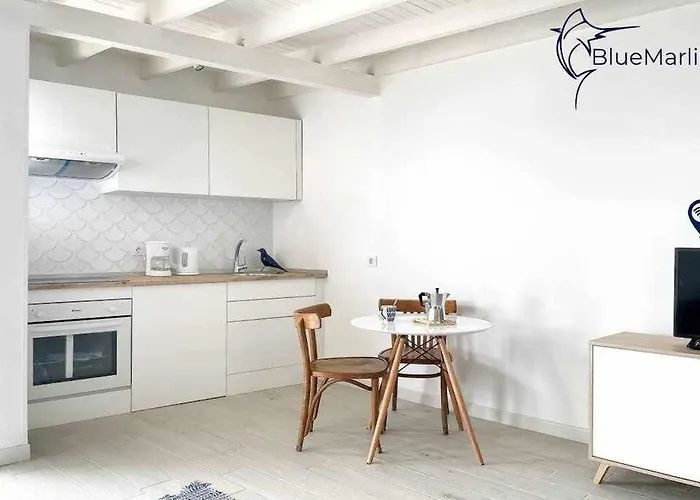 شقة B-rent Bluemarlin Boutique Sea View *